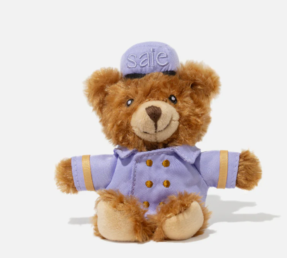 THE BELLHOP BEAR KEYCHAIN-SAIE