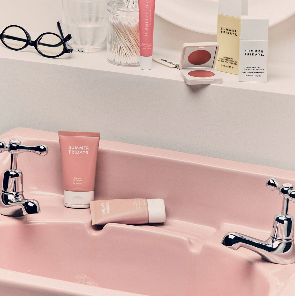 Pink Dew Gel Cleanser-summer Fridays