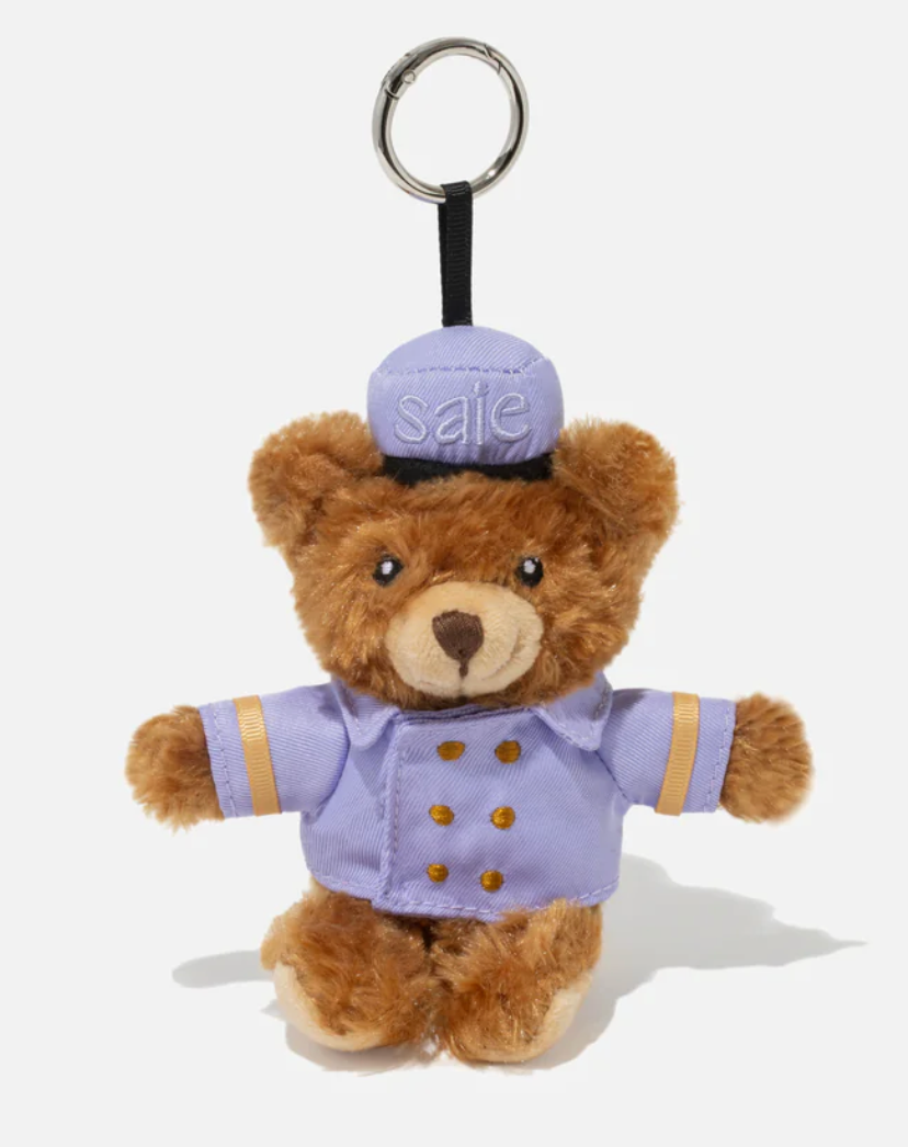 THE BELLHOP BEAR KEYCHAIN-SAIE