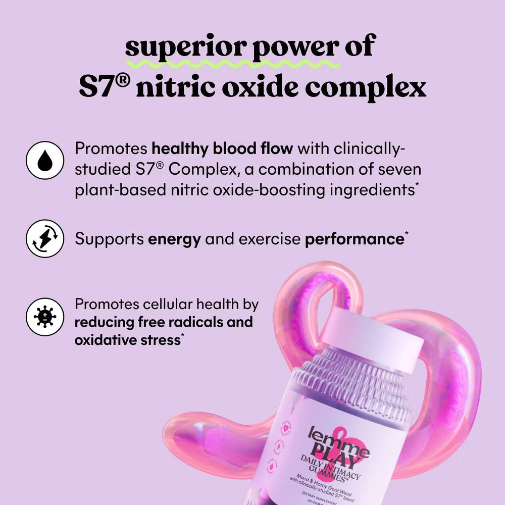 Lemme Play Daily Intimacy Gummies - 60ct