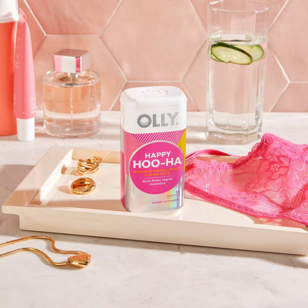 OLLY Happy Hoo-Ha Probiotic Capsules for Women - 25ct