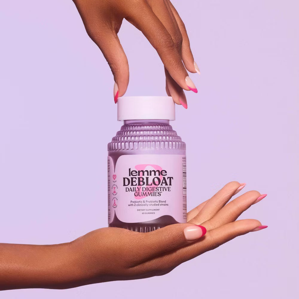 Lemme DeBloat Daily Digestive Probiotic Gummies - 60ct