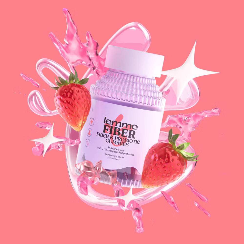Lemme Fiber & Probiotic Gummies - 60ct