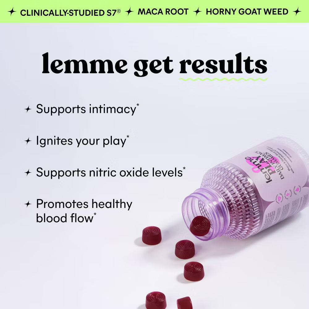 Lemme Play Daily Intimacy Gummies - 60ct