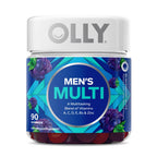 OLLY Men's Multivitamin Gummies - Blackberry Blitz - 90ct