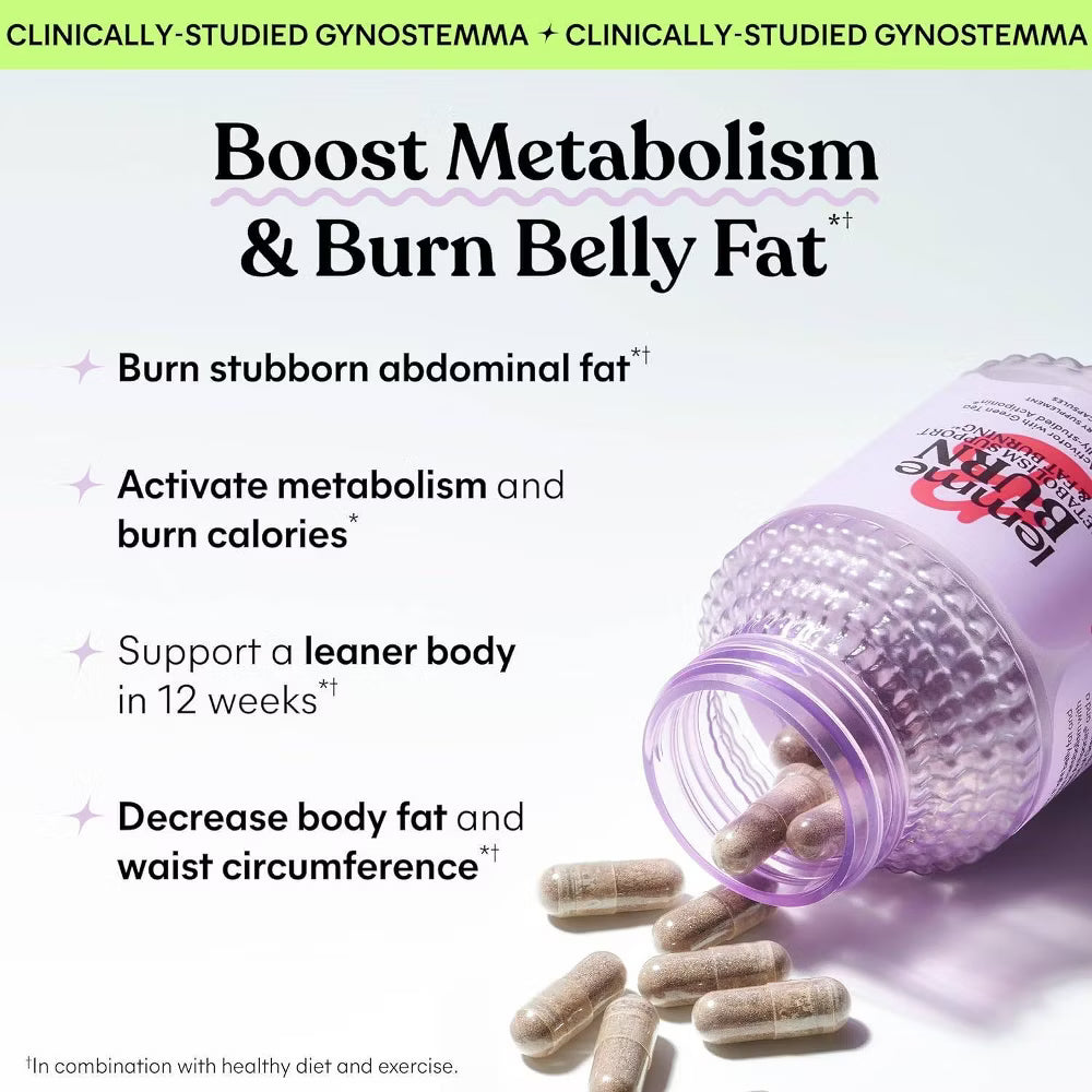 Lemme Burn Metabolism & Fat Burning Capsules - 60ct