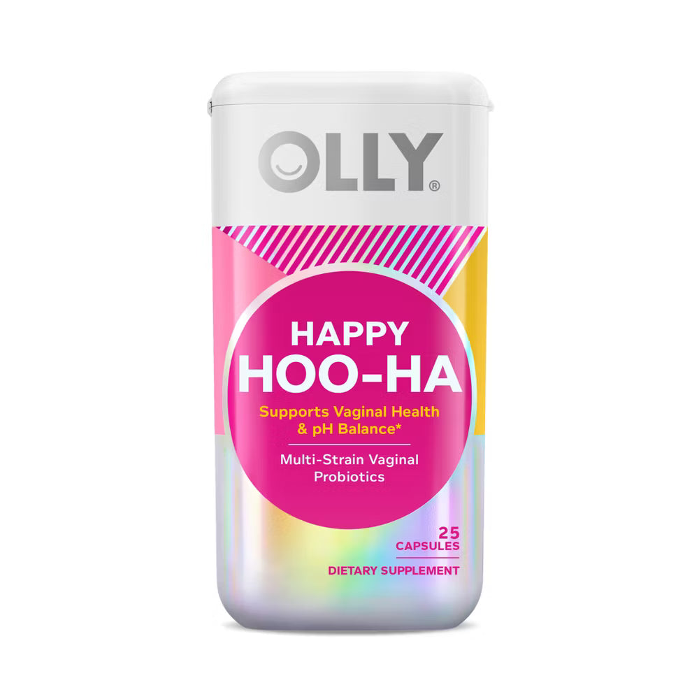 OLLY Happy Hoo-Ha Probiotic Capsules for Women - 25ct