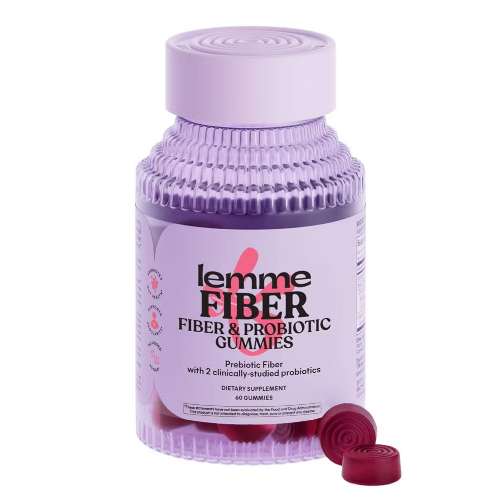 Lemme Fiber & Probiotic Gummies - 60ct