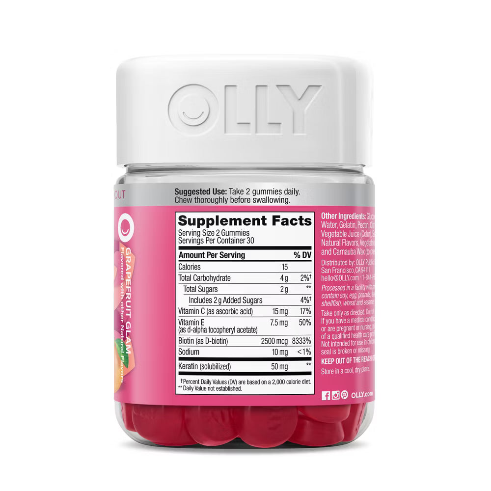 OLLY Women's Multivitamin Gummies - Berry - 90ct
