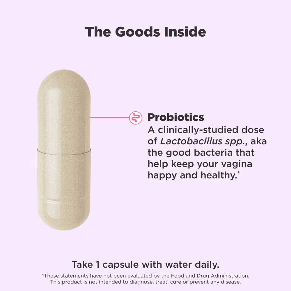OLLY Happy Hoo-Ha Probiotic Capsules for Women - 25ct