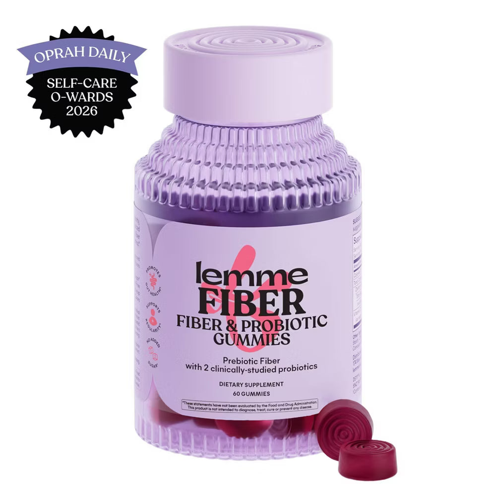 Lemme Fiber & Probiotic Gummies - 60ct