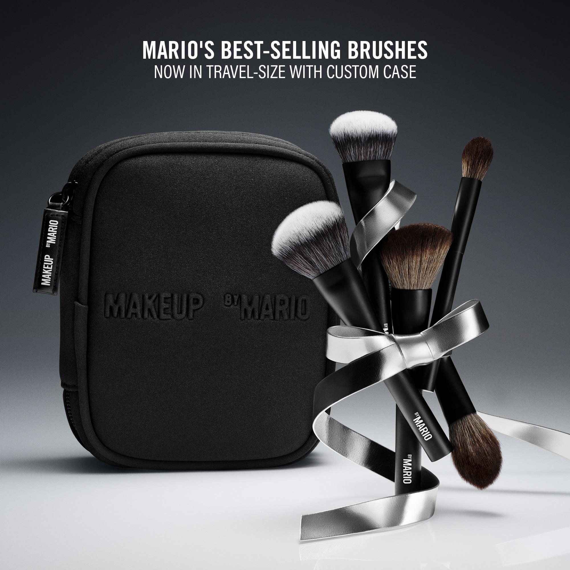 Mario's Essential Brush Kit - 5 Piece Travel Set - Makeup by Mario