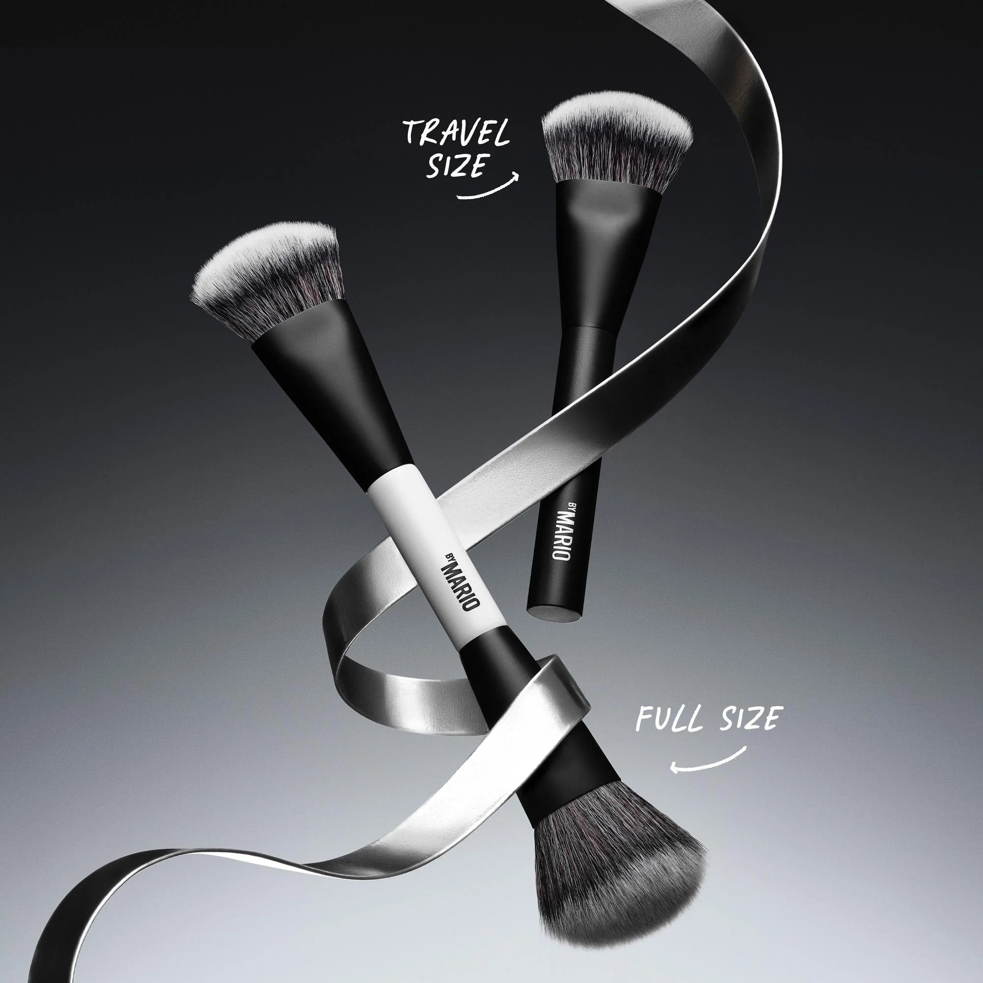 Mario's Essential Brush Kit - 5 Piece Travel Set - Makeup by Mario