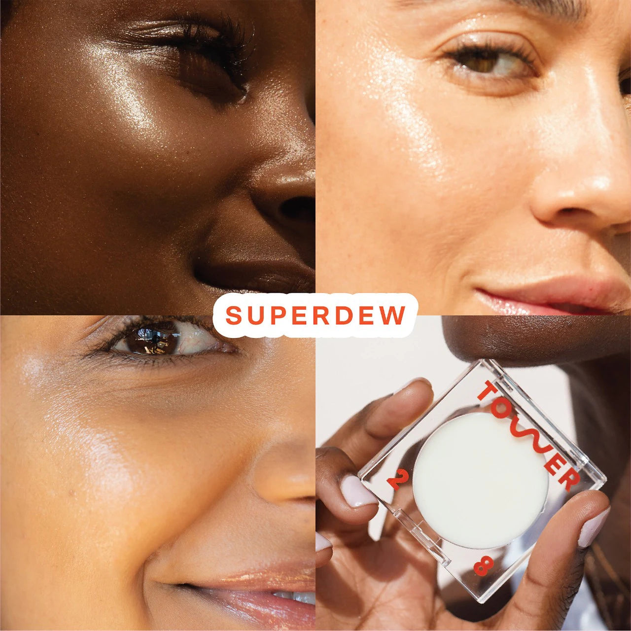 SuperDew Shimmer-Free Highlight Balm- Tower 28