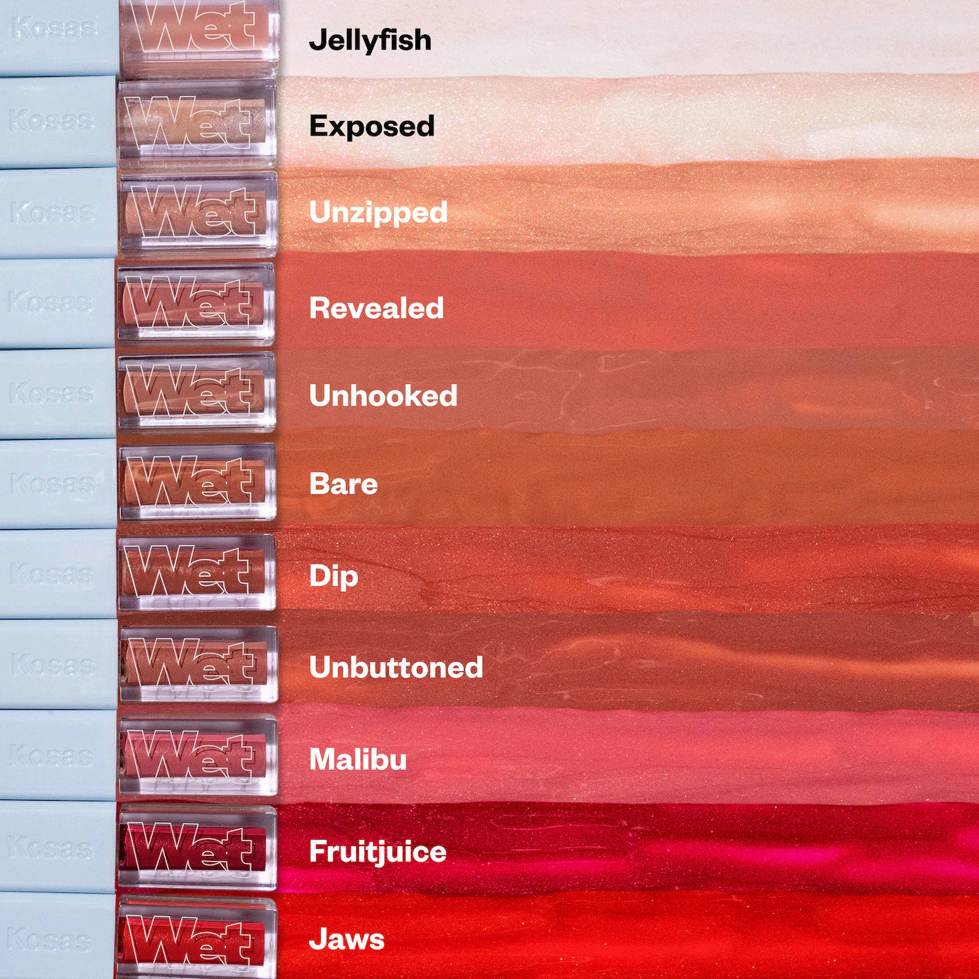 Wet Lip Oil Plumping Peptide Lip Treatment Gloss-kosas