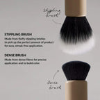 Duo Face Brush - Double-Ended Makeup Brush - REFY Beauty