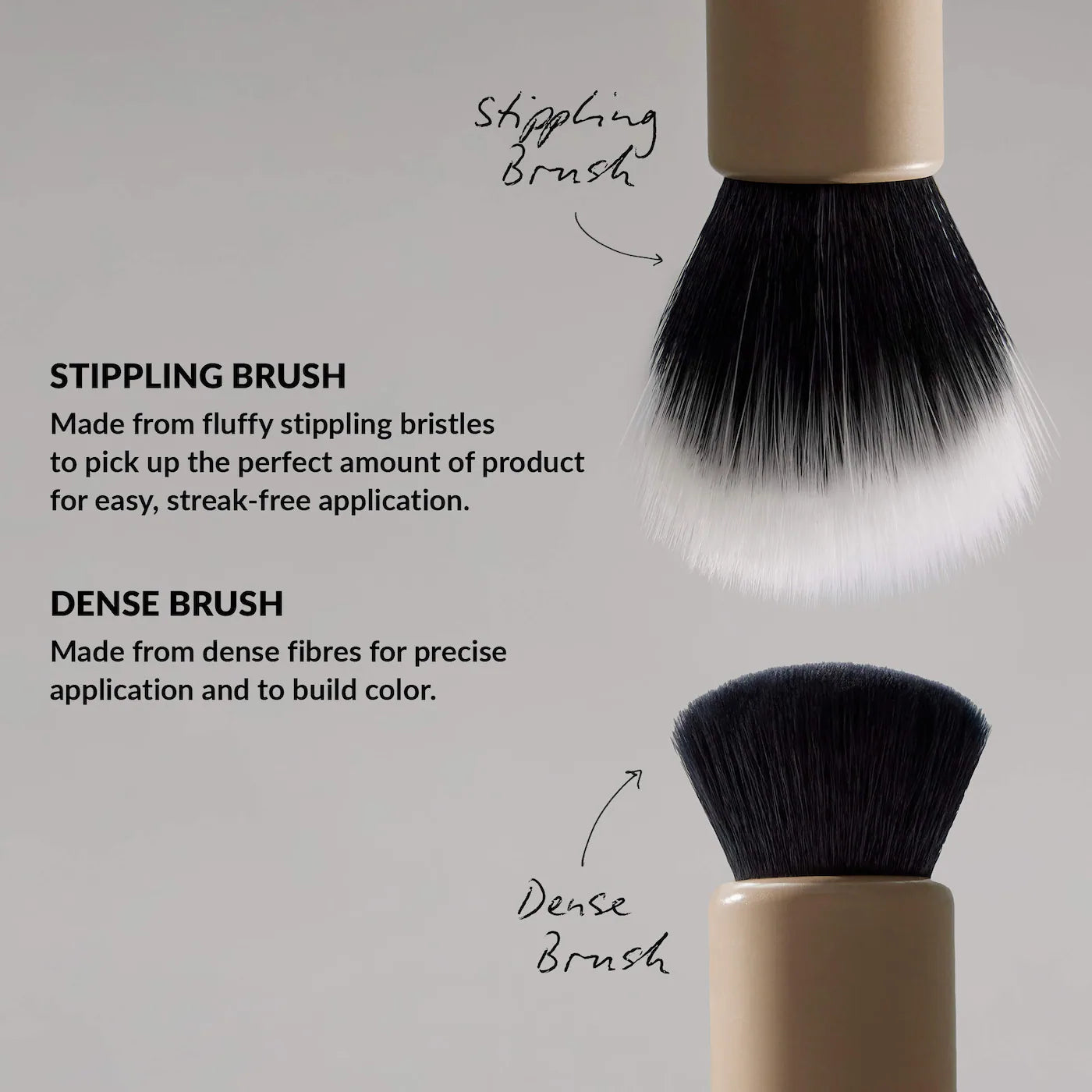 Duo Face Brush - Double-Ended Makeup Brush - REFY Beauty