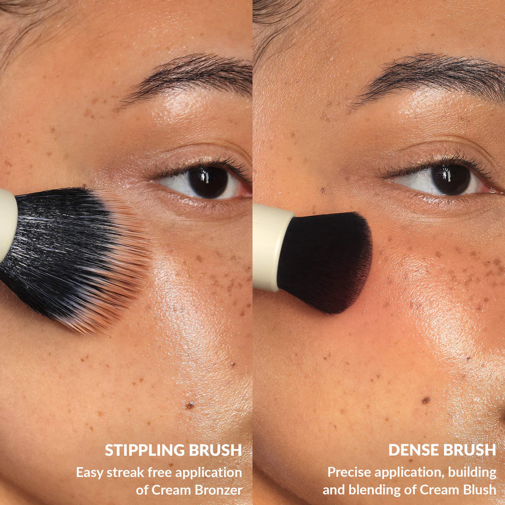 Duo Face Brush - Double-Ended Makeup Brush - REFY Beauty