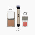 Duo Face Brush - Double-Ended Makeup Brush - REFY Beauty