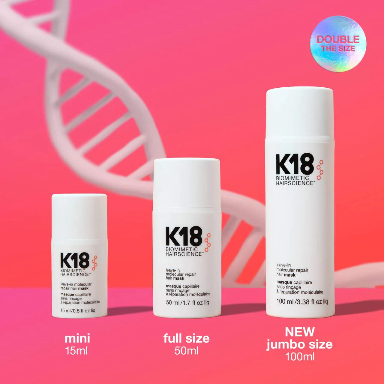 Leave-In Molecular Repair Hair Mask - K18 Biomimetic Hairscience