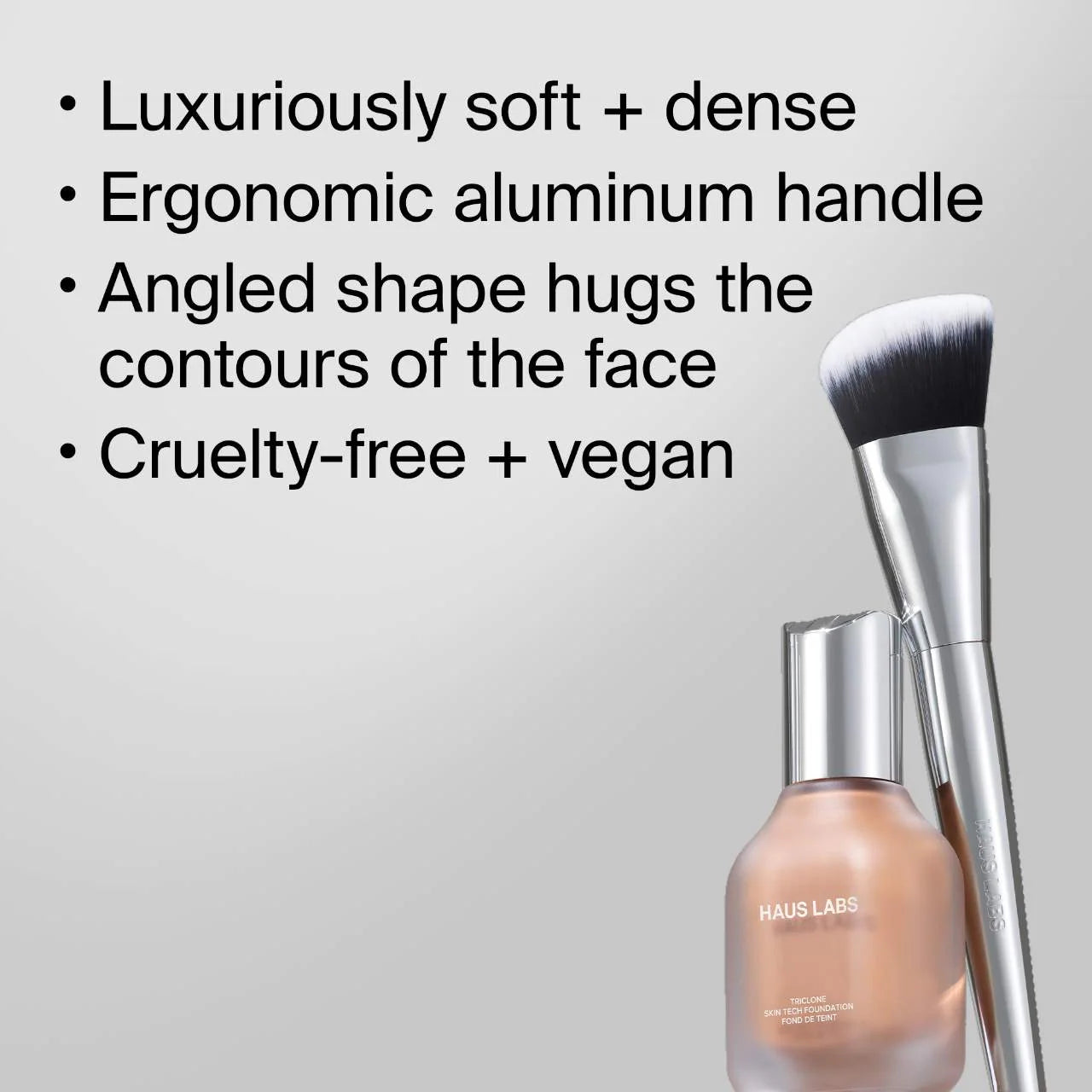 Cruelty-Free Foundation Brush - Haus Labs by Lady Gaga