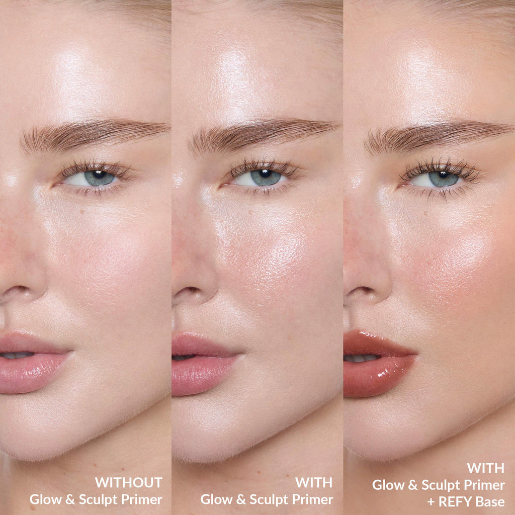 Glow and Sculpt Face Serum Primer with Niacinamide - REFY Beauty