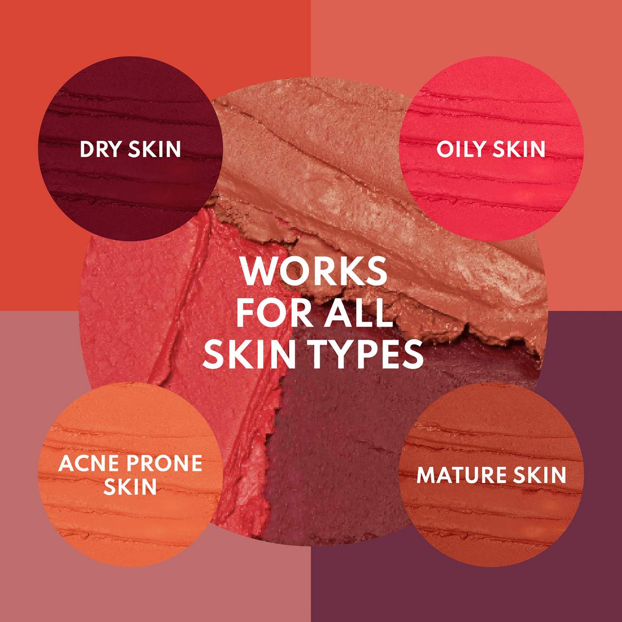 Yummy Skin Blurring Balm Powder Flushed - Matte Color for Cheek & Lip - Danessa Myricks Beauty