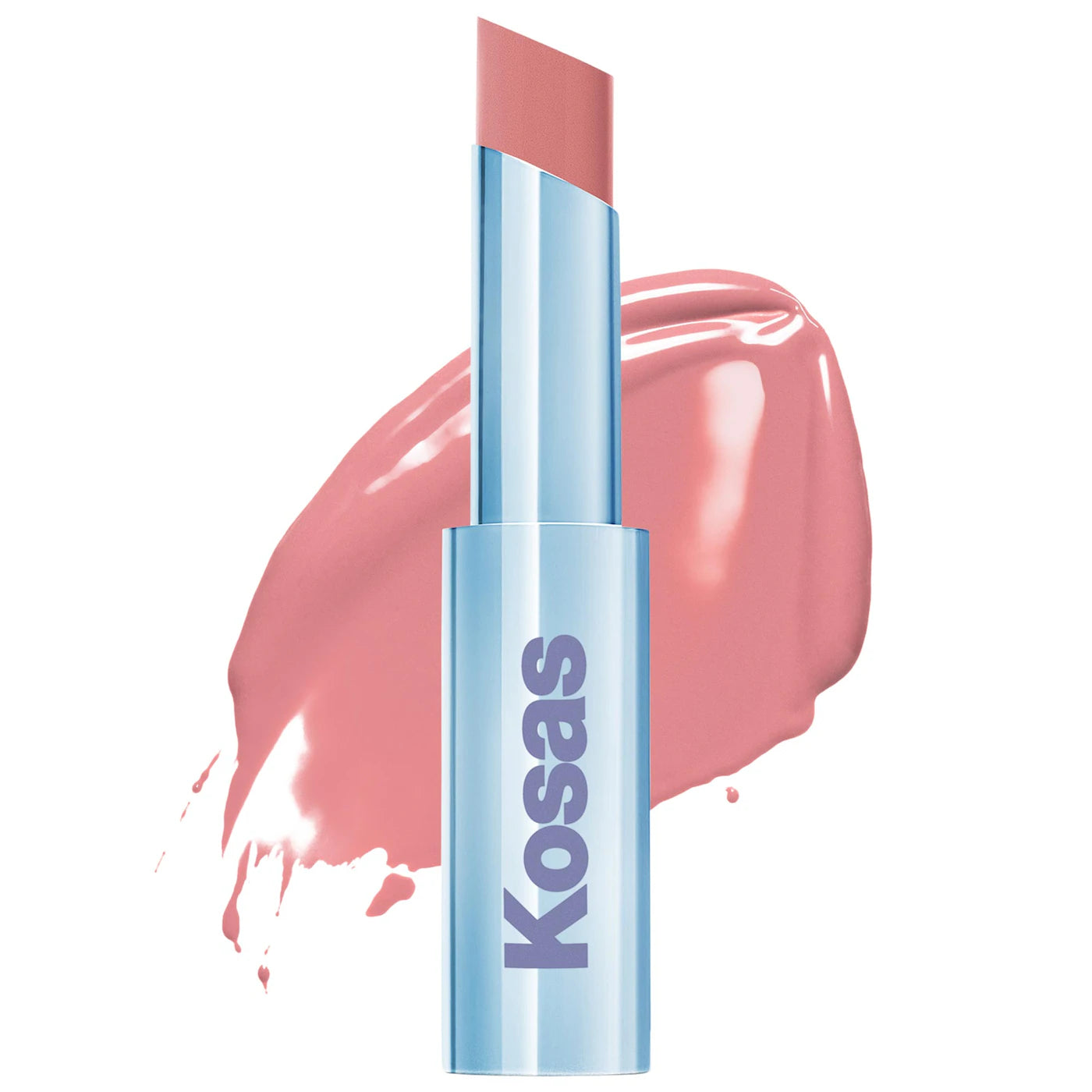 Wet Stick Moisturizing Shiny Sheer Lipstick with Ceramides-Kosas