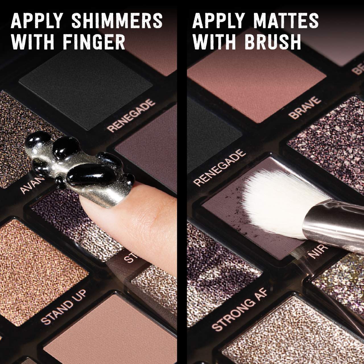 Pretty Grunge Eyeshadow Palette-Huda Beauty