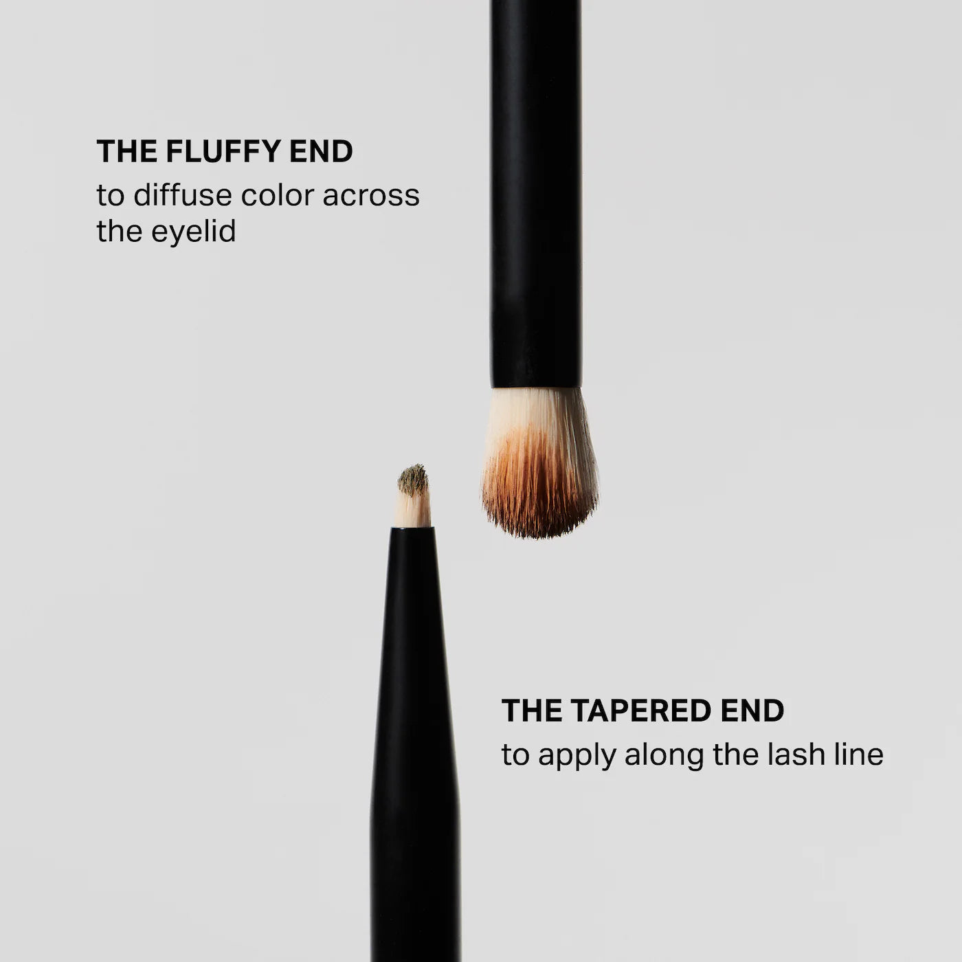 Brush No. 2 Double Sided Eyeshadow Brush-Merit