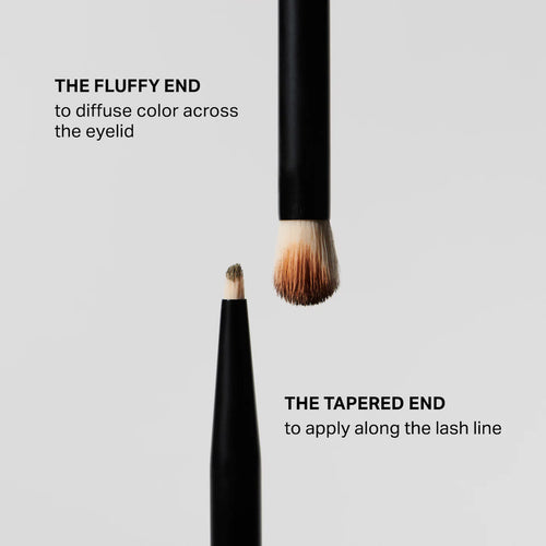 Brush No. 2 Double Sided Eyeshadow Brush-Merit