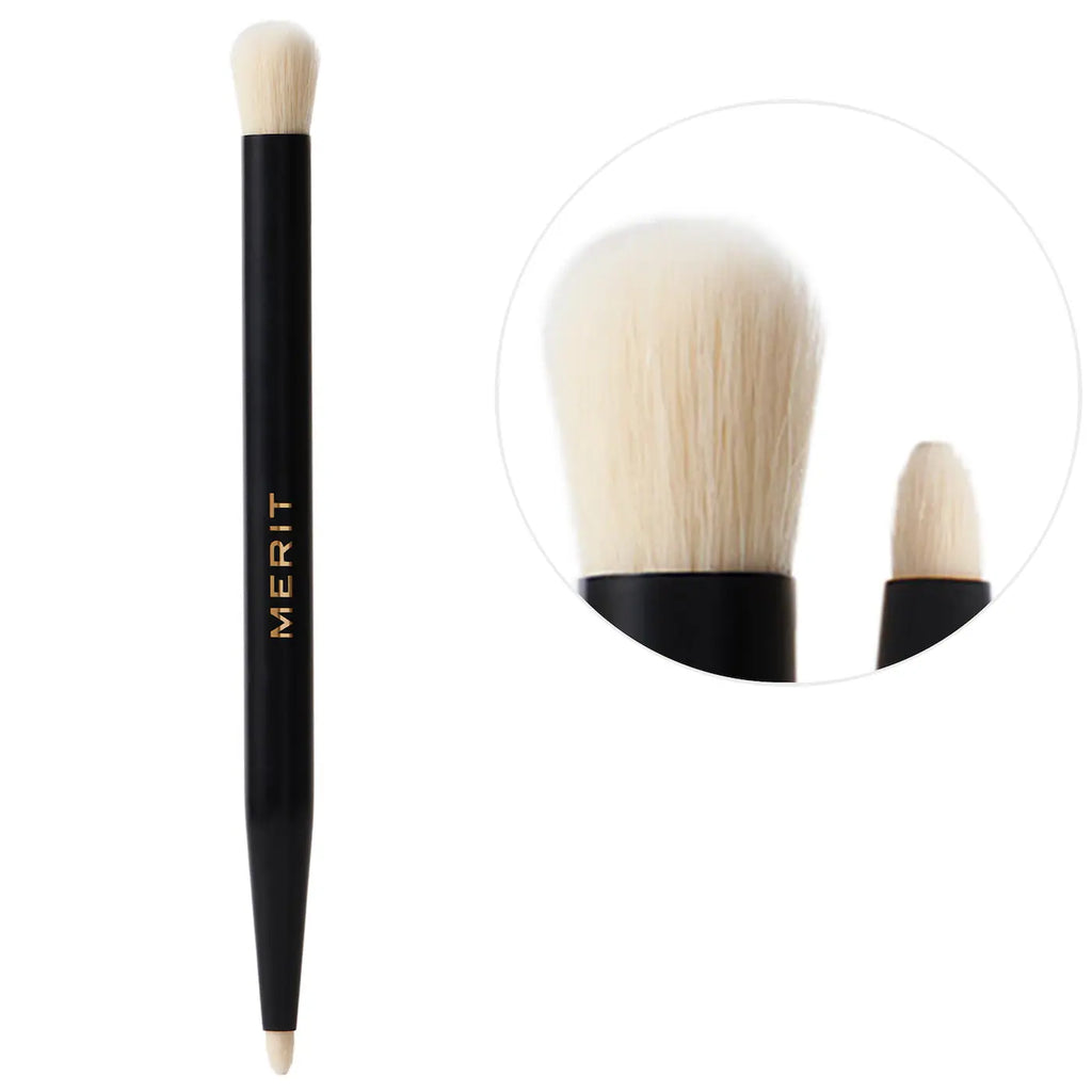 Brush No. 2 Double Sided Eyeshadow Brush-Merit