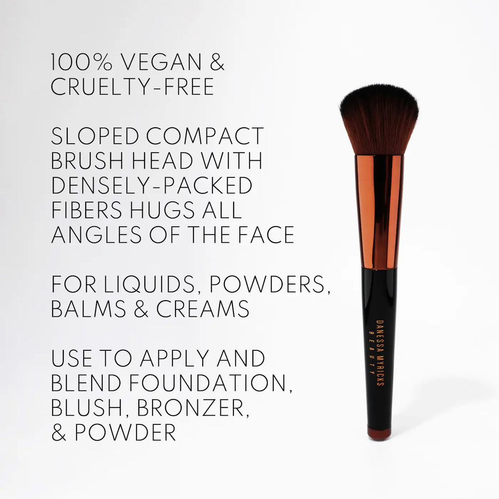 Yummy Face 1.0 All Over Complexion Brush - For Foundation, Blush, Bronzer & Powder-Danessa Myricks Beauty