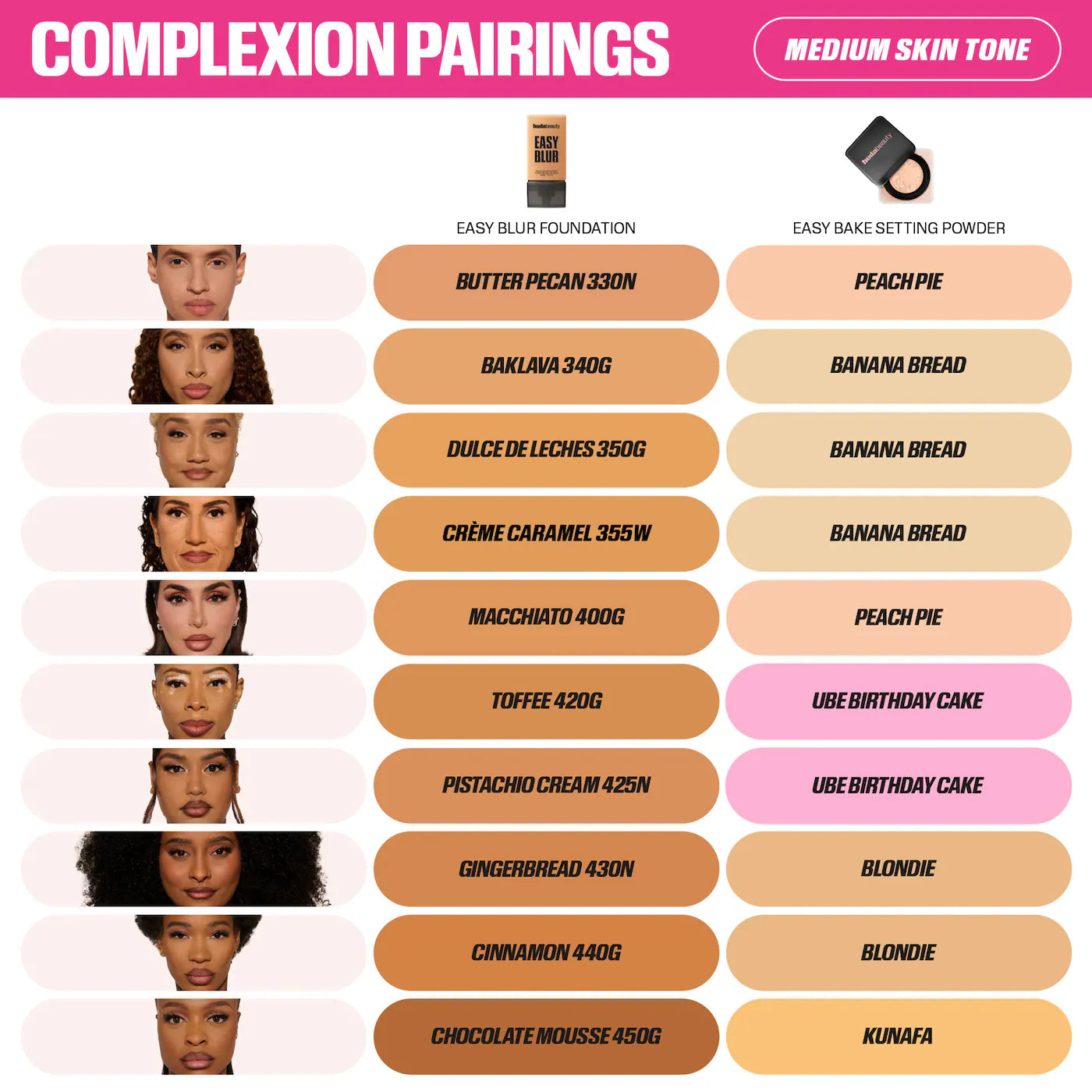 Easy Blur Natural Airbrush Foundation with Niacinamide-Huda Beauty
