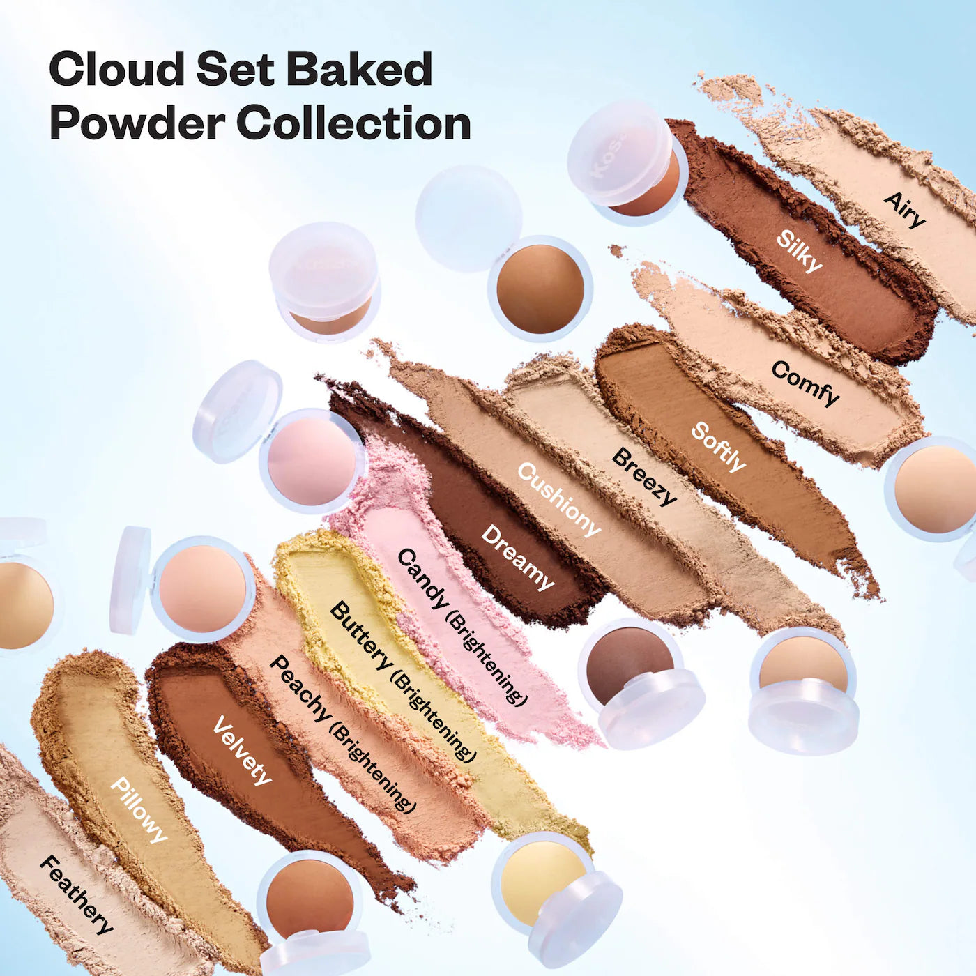 Cloud Set Baked Setting & Smoothing Talc-Free Vegan Powder-Kosas