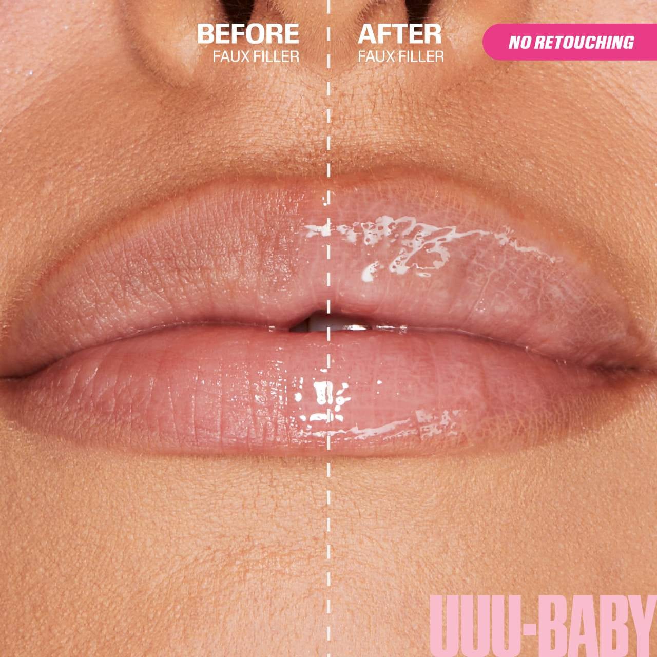 Faux Filler Shiny Non-Sticky Lip Gloss-Huda Beauty