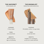 The Uniform Tinted Mineral Sunscreen Broad Spectrum SPF 45-Merit