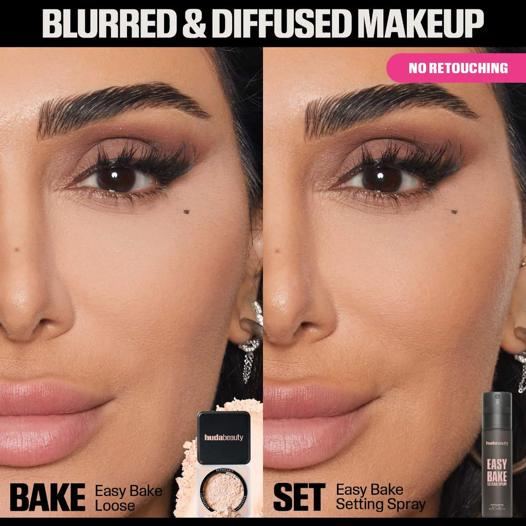 Easy Bake Blurring Setting Spray with 16-Hour Wear-Huda Beauty