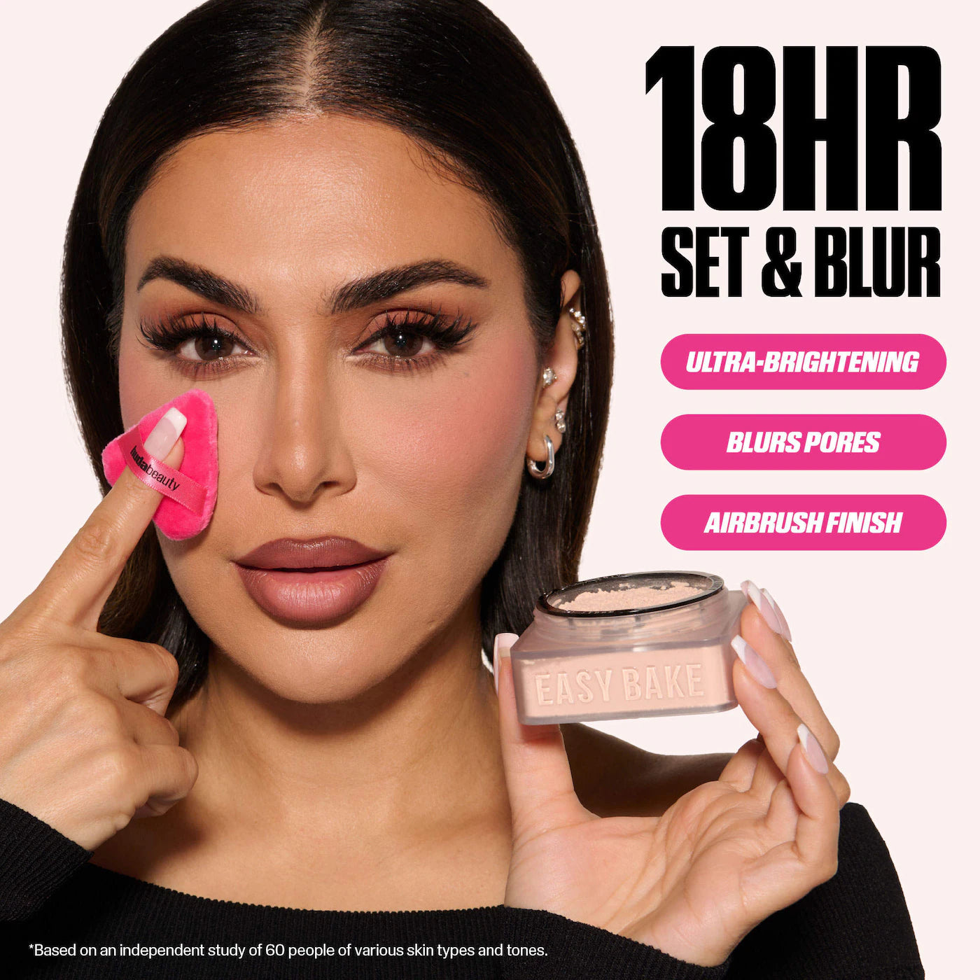 Mini Easy Bake Loose Baking & Setting Powder-Huda Beauty