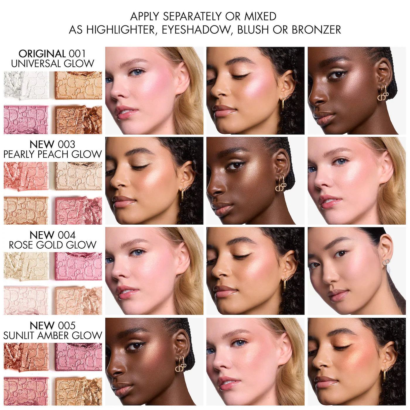 Backstage Glow Maximizer Face Palette-Dior
