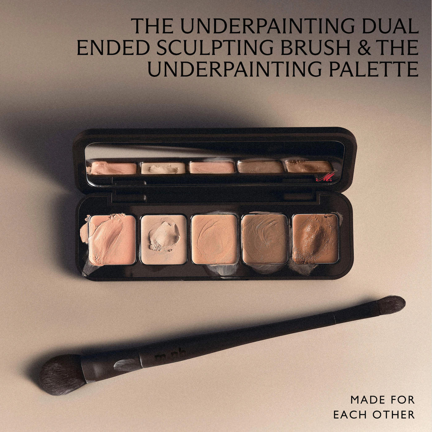 Underpainting Dual-Ended Sculpting Brush-m.ph by Mary Phillips