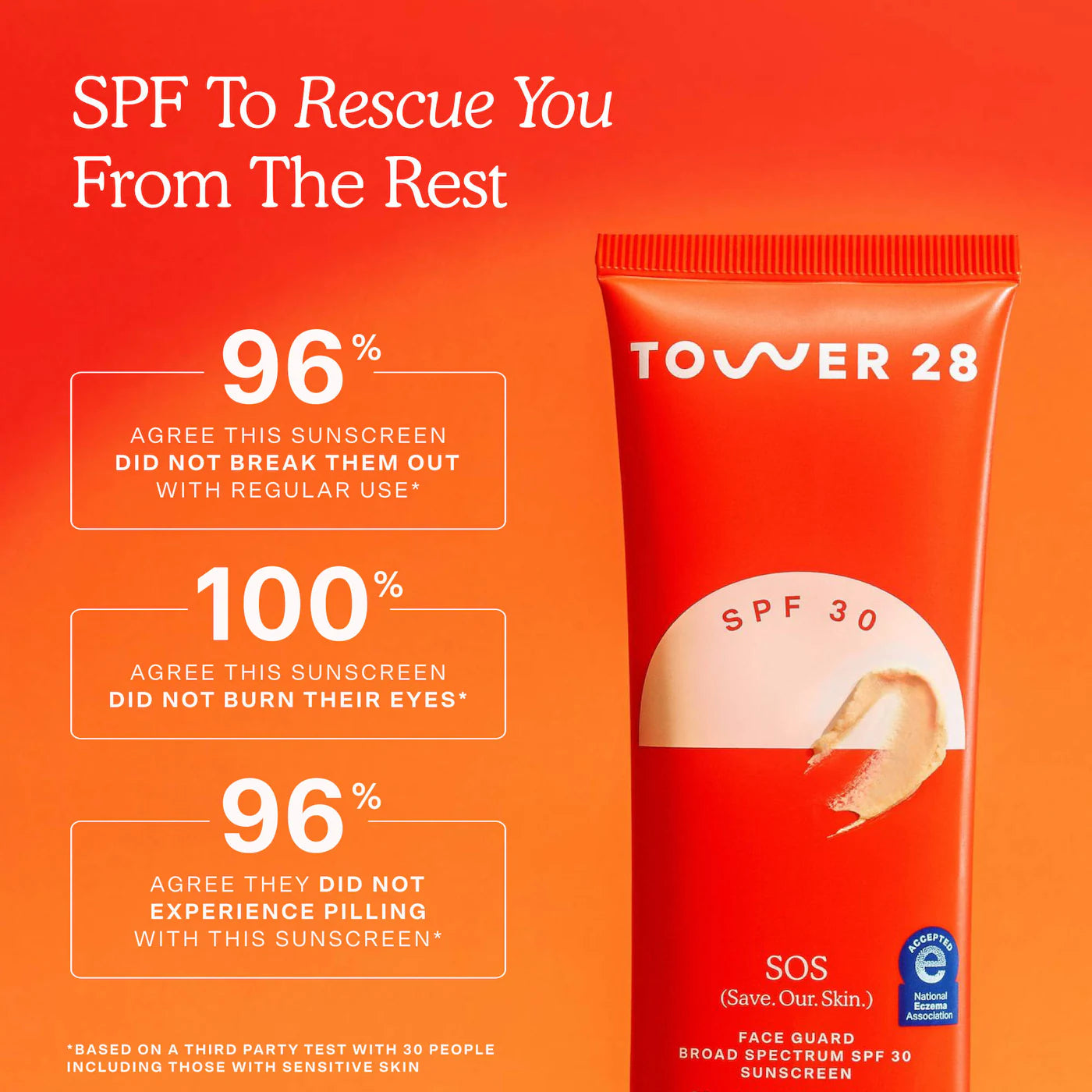 SOS FaceGuard SPF 30 Mineral Sunscreen-Tower 28