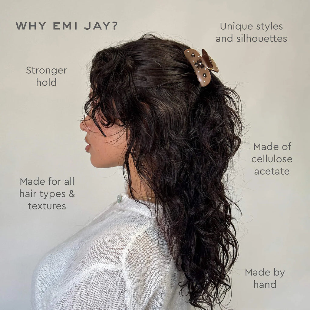 Sweetheart Hair Claw Clip-Emi Jay