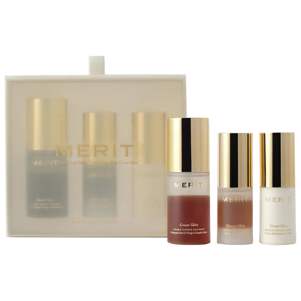 Mini Great Skin Skincare Essentials Gift Set-Merit