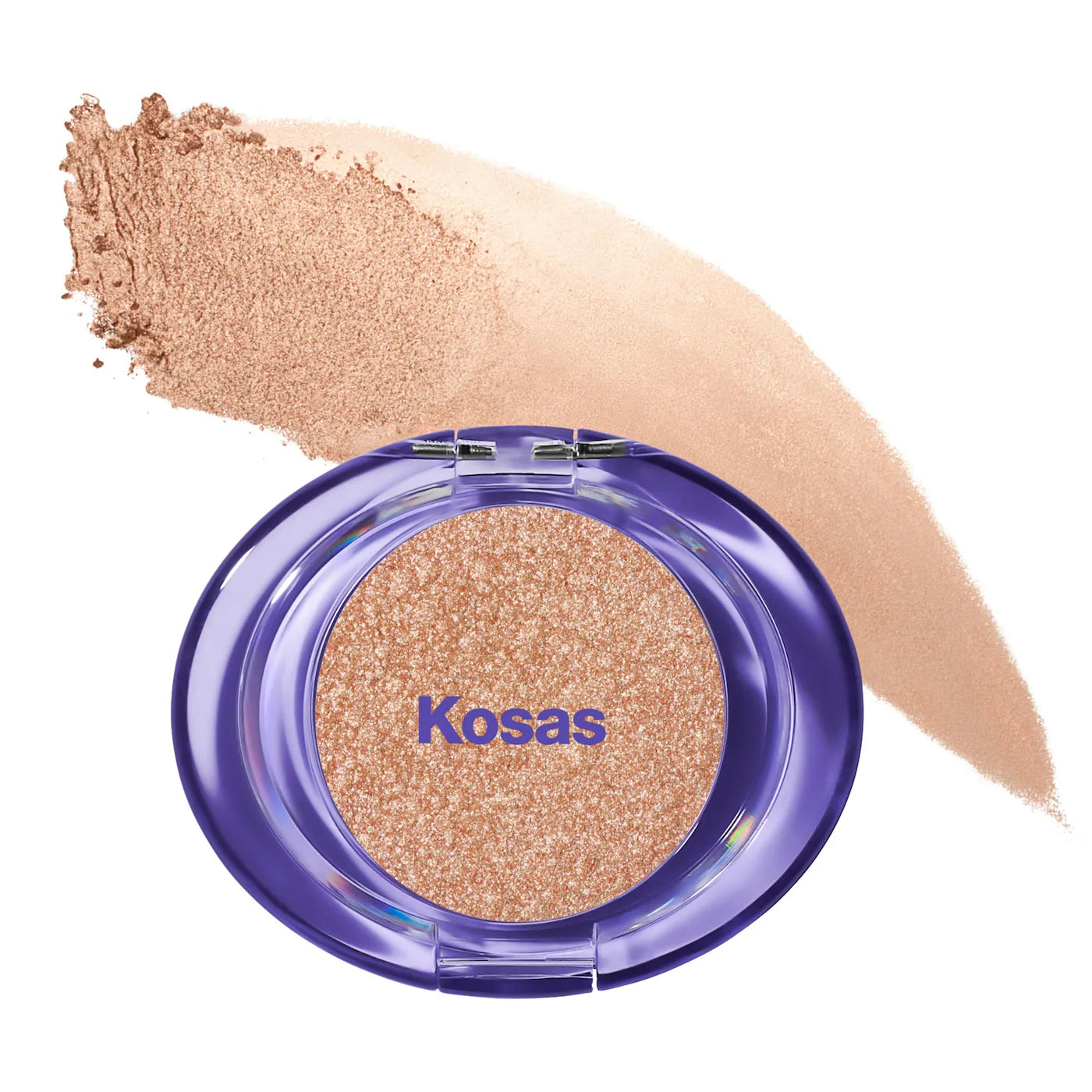 Shiny Objects Wet Glisten Highlighter Powder for Face and Eyes-kosas