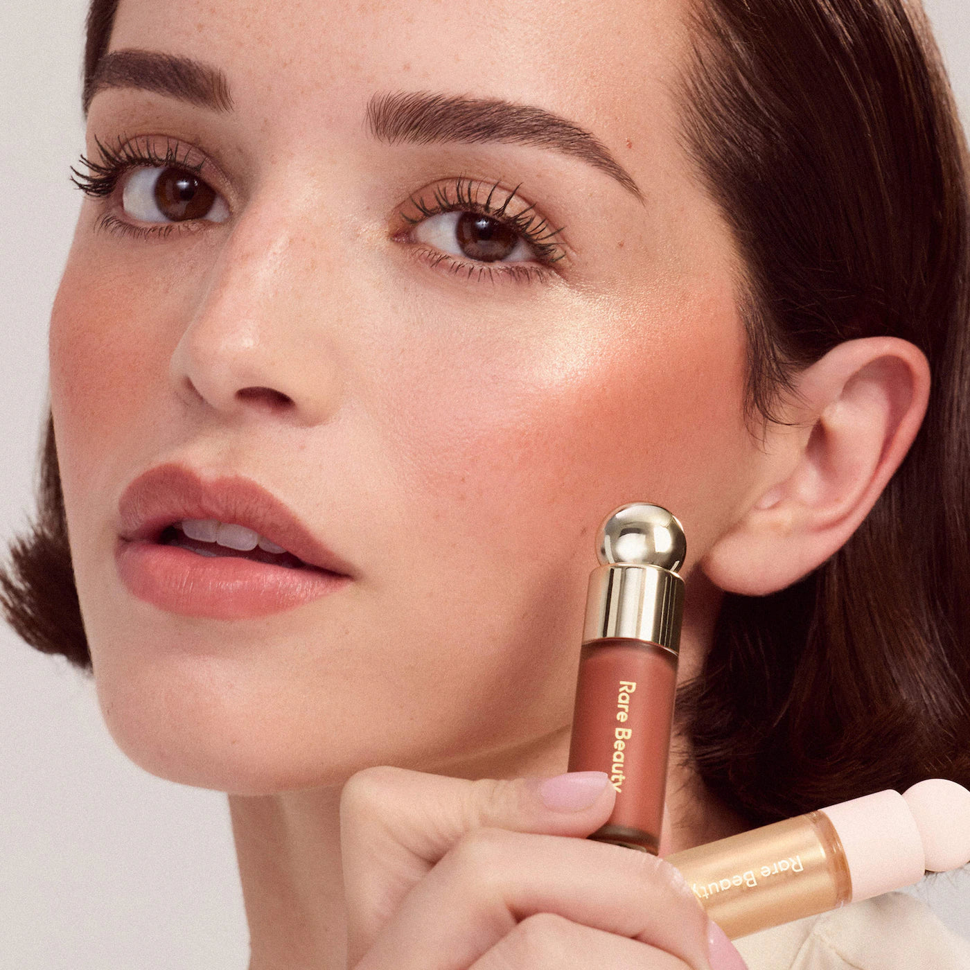 Mini Warm Radiance Blush & Luminizer Duo-Rare Beauty by Selena Gomez