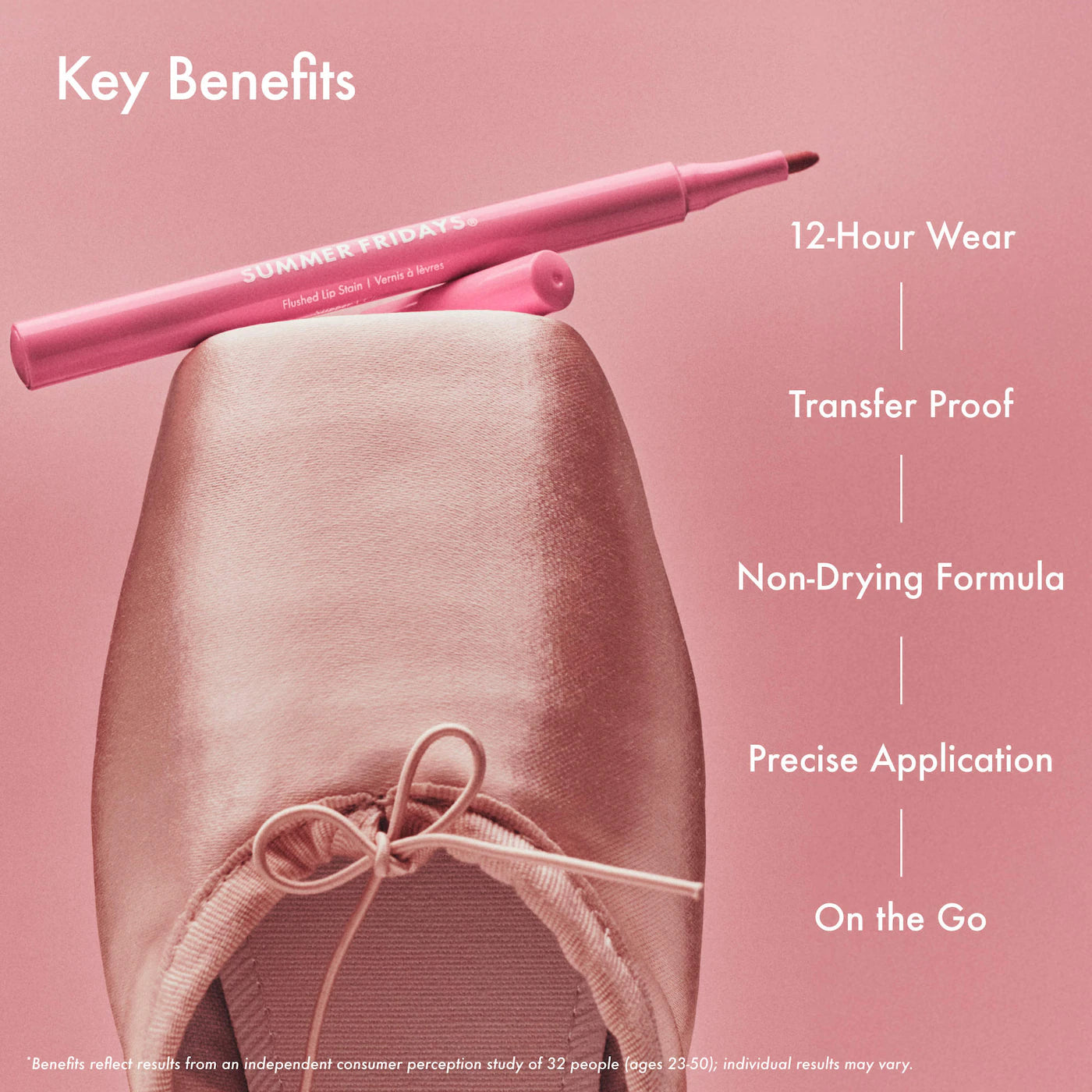 Flushed Lip Stain 12HR Transfer-Proof - Summer Fridays