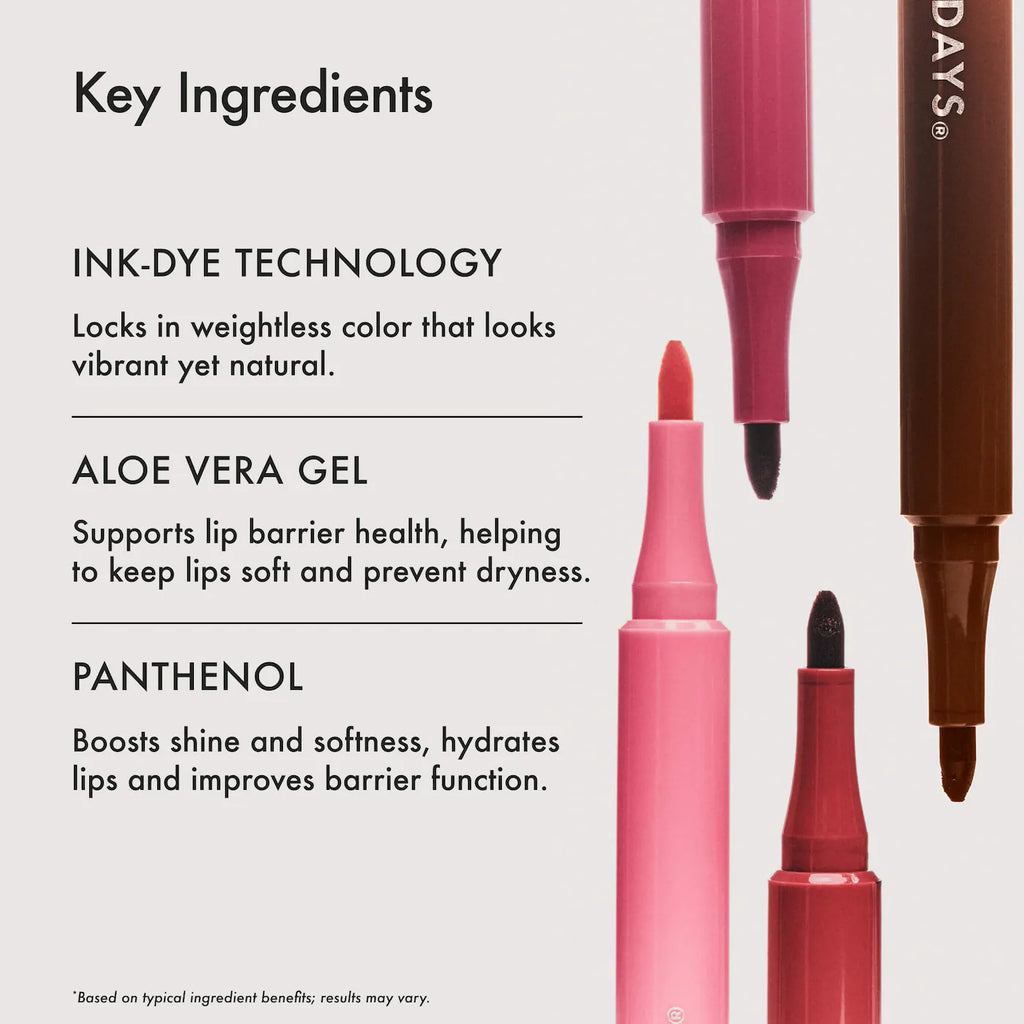 Flushed Lip Stain 12HR Transfer-Proof - Summer Fridays