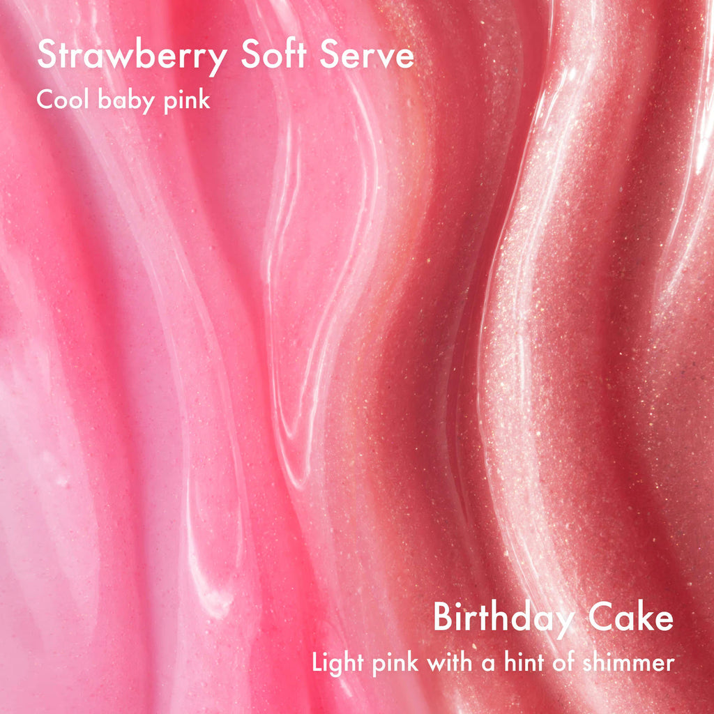 Sweet Pink Duo - Birthday Cake + Strawberry Soft Serve Lip Butter Balm - Summer Fridays